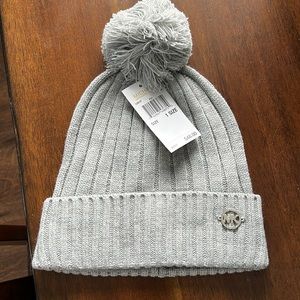 NWT Gray Michael Kors Beanier